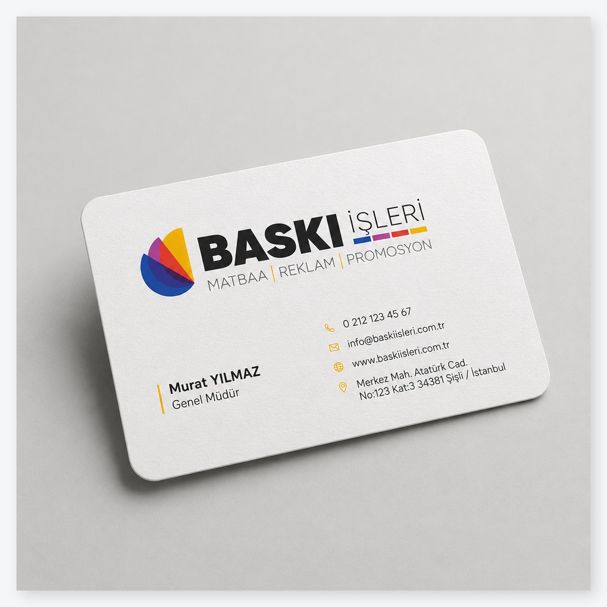 Bursa Kartvizit - Baskı İşleri