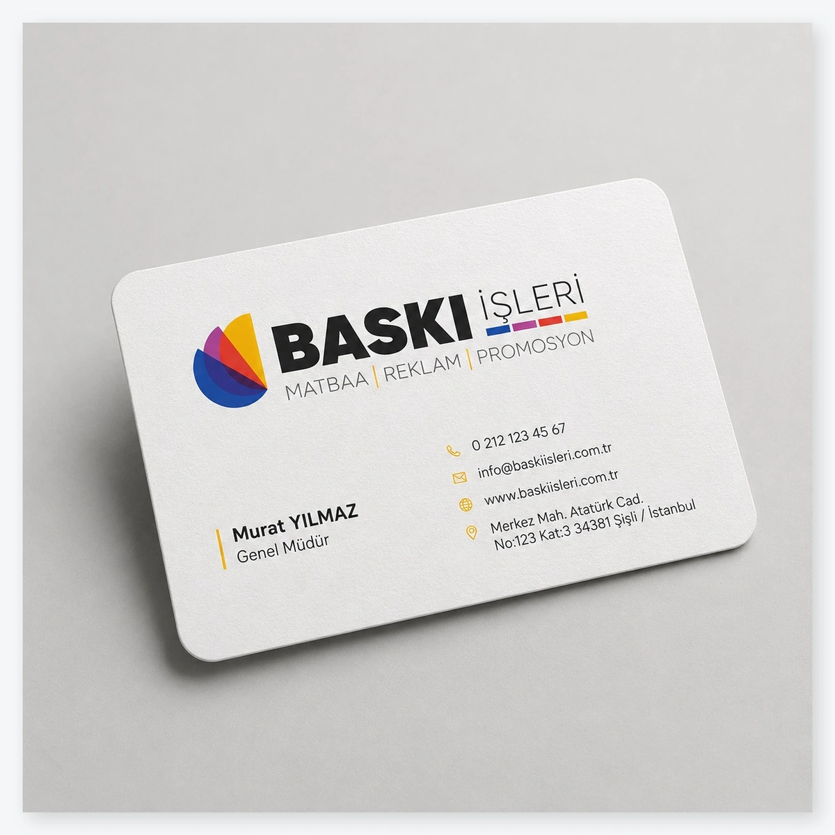 Kartvizit baskı