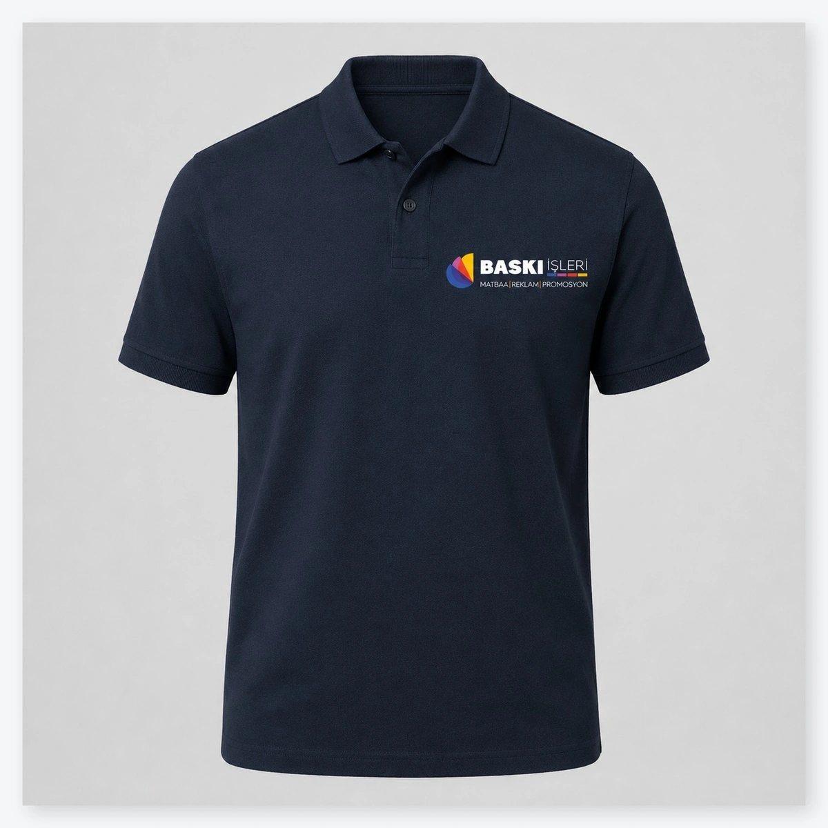 Polo yaka tişört baskı