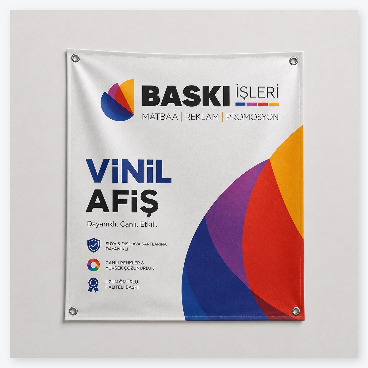 Vinil Afiş - Baskı İşleri